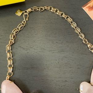 Kendra Scott Harlow Necklace Rose Quartz
